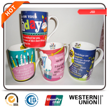 Caneca de seda criativa para promoção de vendas